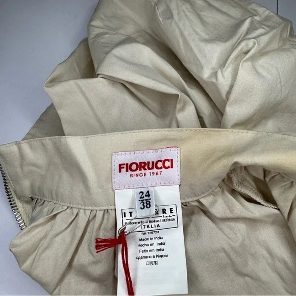 Fiorucci Beige Bubble Pocket Skirt Size IT 38 / US 0/24 - Picture 4 of 8